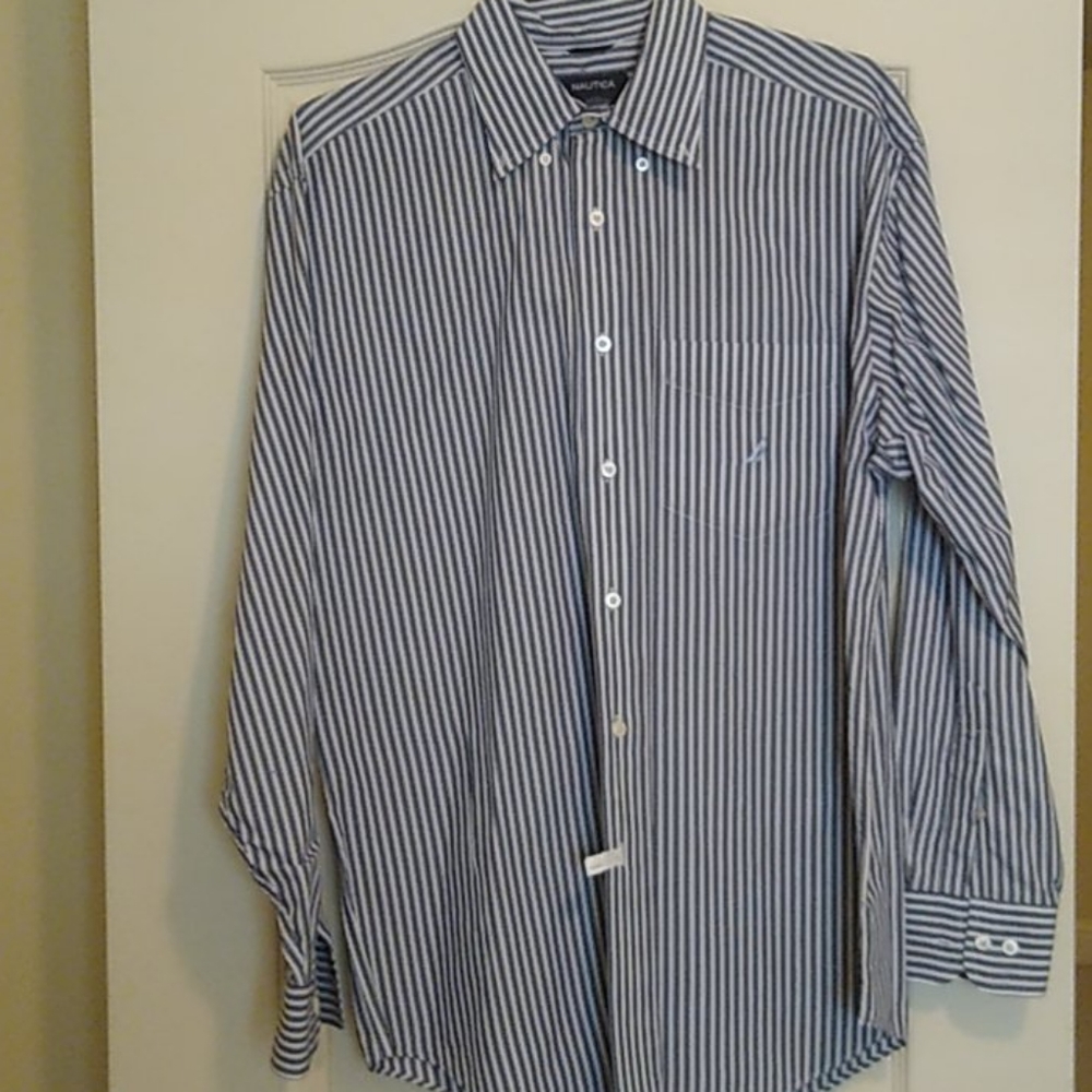Long sleeve button-down shirt